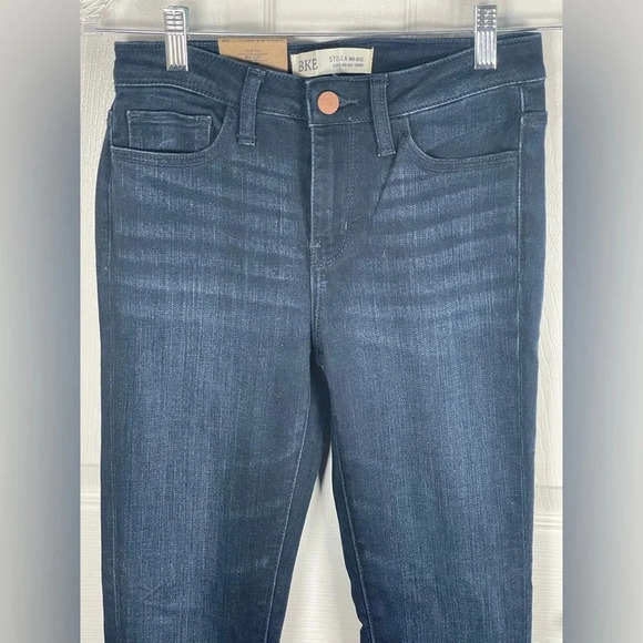 Stella by Buckle Mid-Rise Skinny Stretch Jean size‎ 26 x 31 1/2 New with tags - Picture 7 of 16